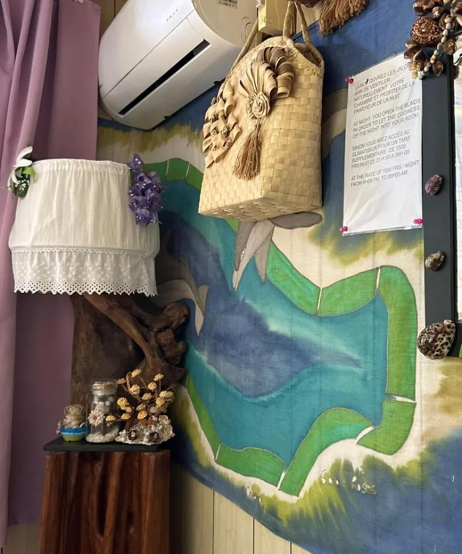 アヴァトル Chez Pilar Bed & Breakfast フランス領ポリネシア